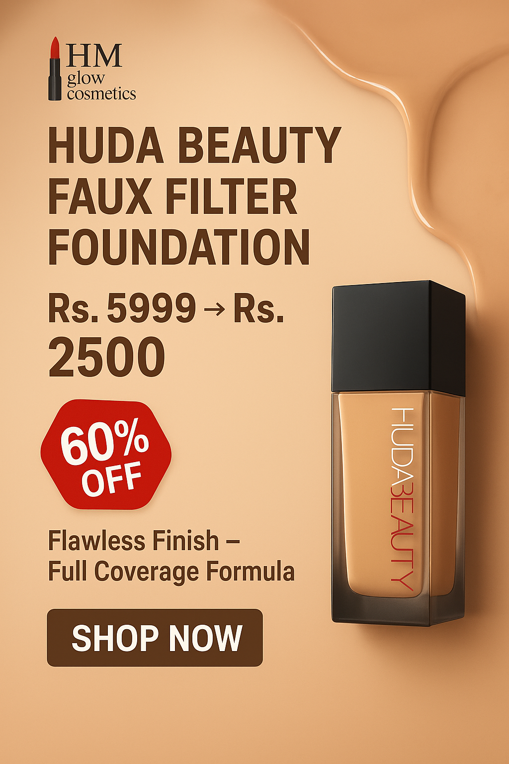 Foundation.Huda Beauty