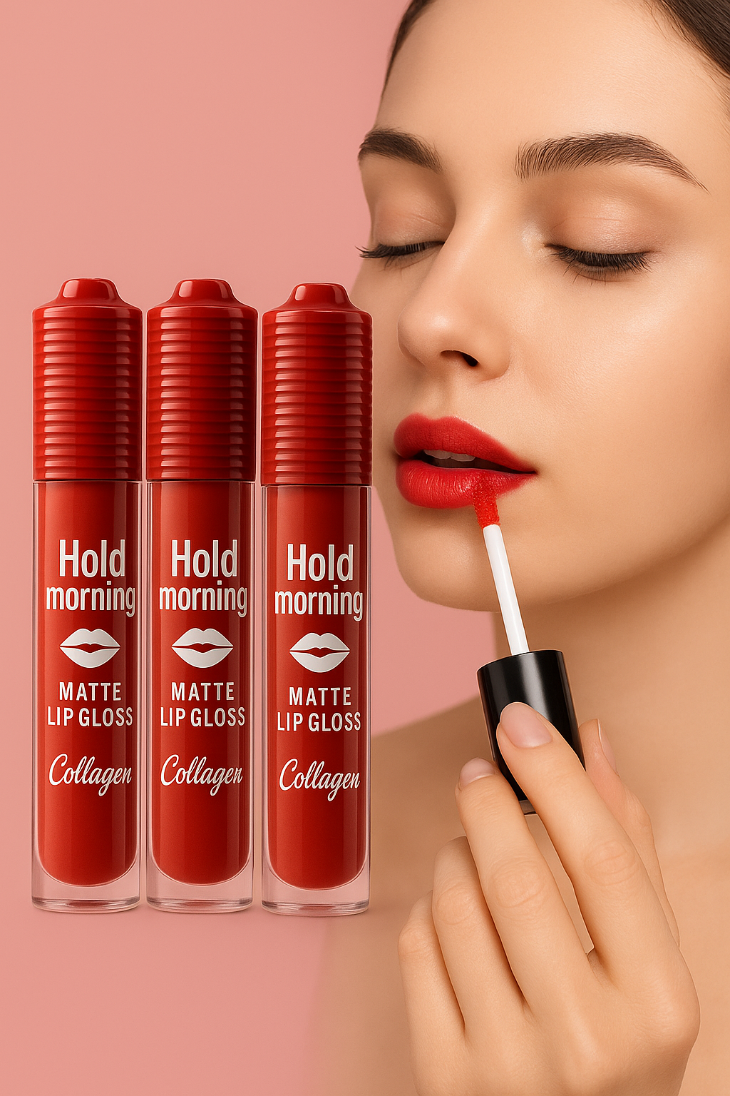 Lip Glosses Hold Morning